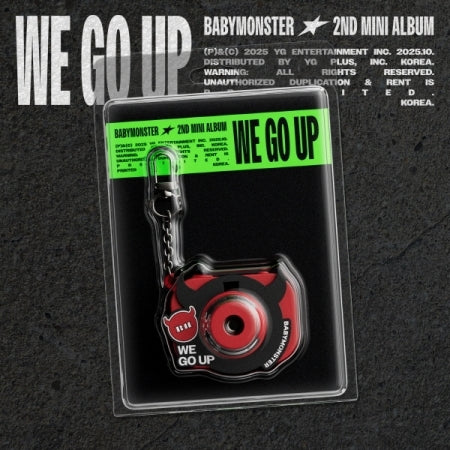 (PRE-ORDER) BABYMONSTER - 2ND MINI ALBUM [WE GO UP] MINI BEAM KEYRING VER. - LightUpK