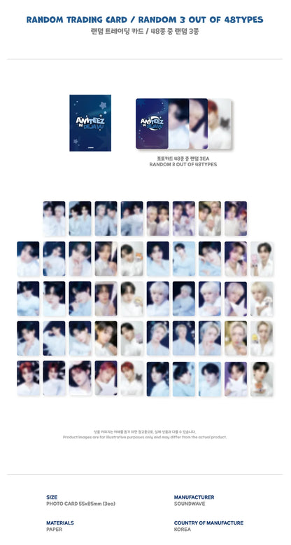 (PRE-ORDER) ATEEZ X ANITEEZ POP-UP [ANITEEZ IN DEJAVU] MD - RANDOM TRADING CARD