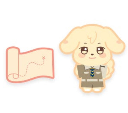 (PRE-ORDER) ATEEZ X ANITEEZ [ANITEEZ IN TREASURE] MD - 02 STITCH WAPPEN SET (8 VERSIONS) - LightUpK