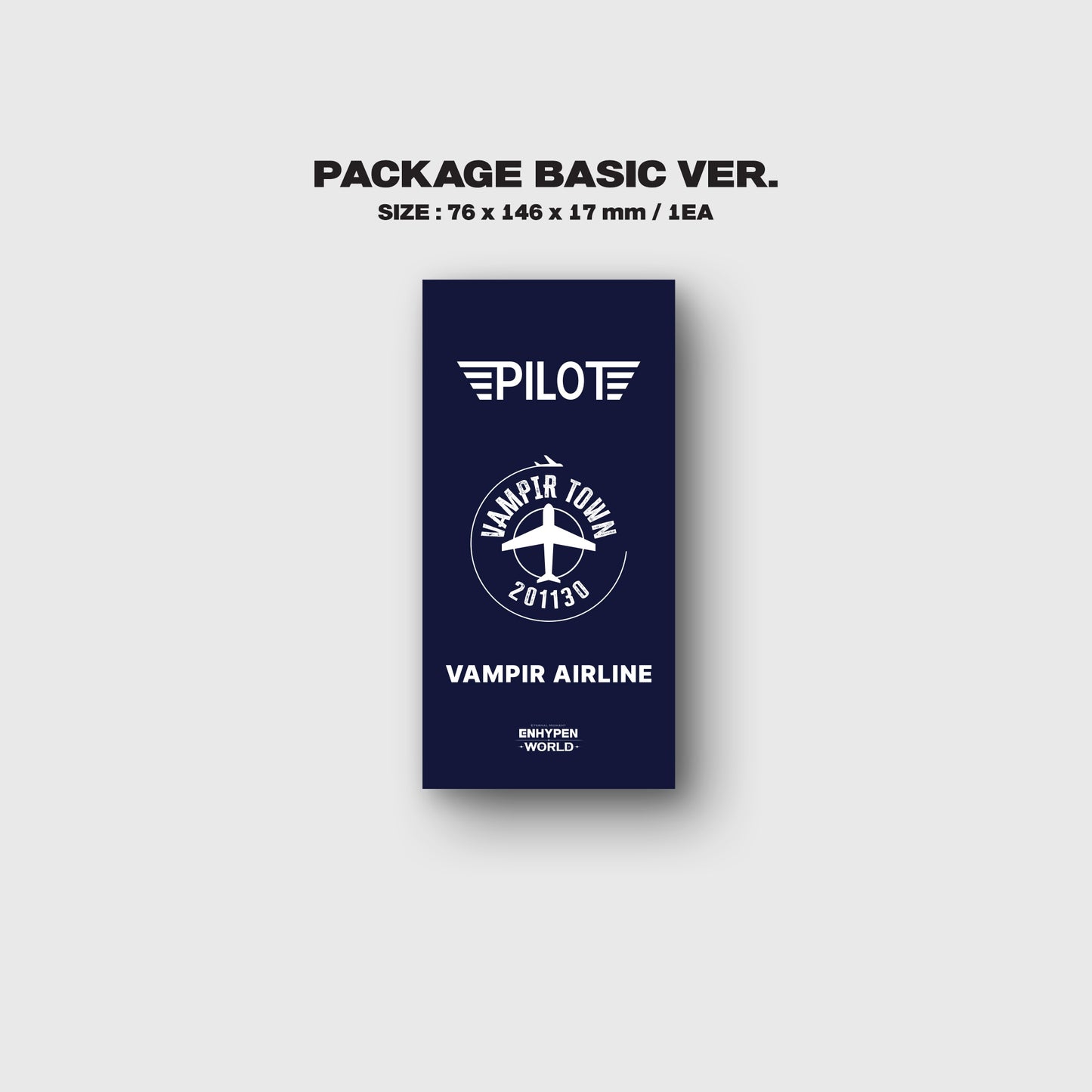 (PRE-ORDER) ENHYPEN - WORLD COUPON CARD COLLECTION (PILOT BASIC VER.) - LightUpK
