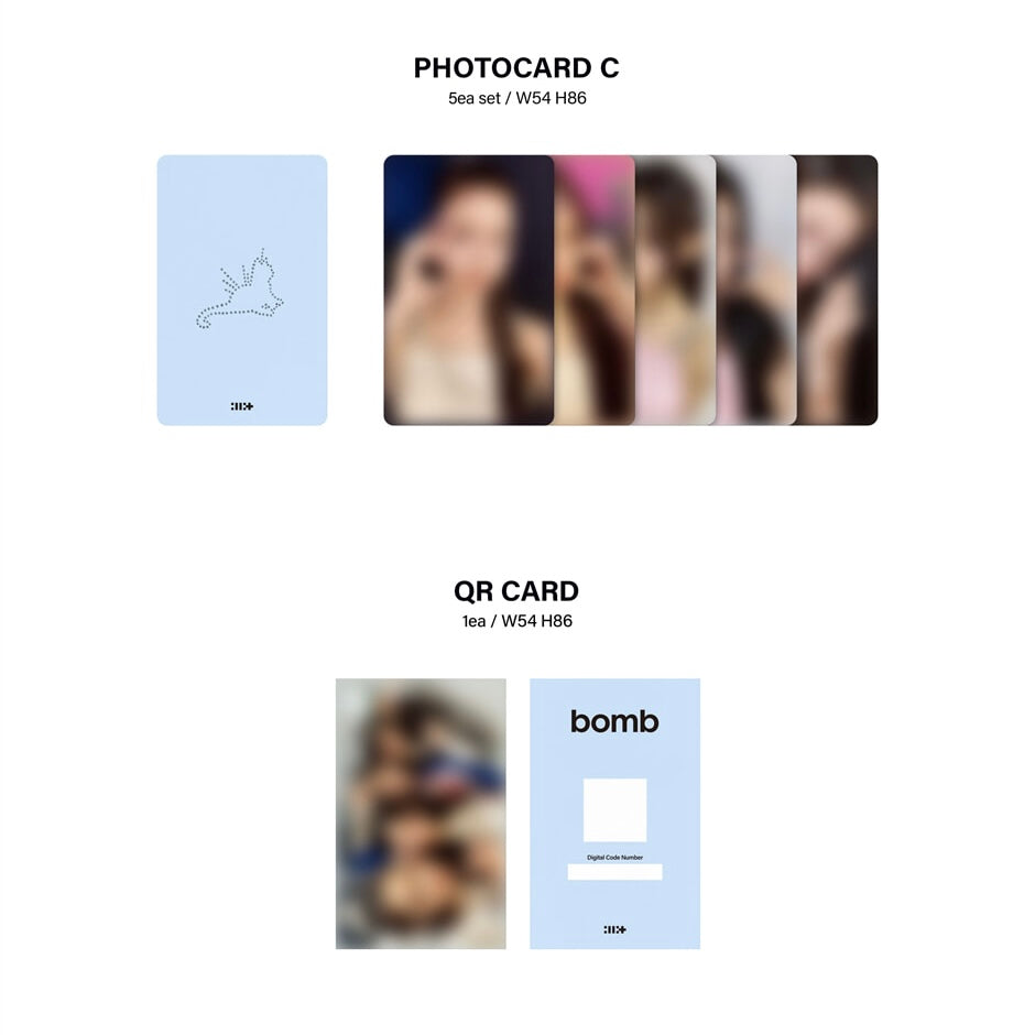 ILLIT - 3RD MINI ALBUM [BOMB] (WEVERSE ALBUMS VER.) - LightUpK