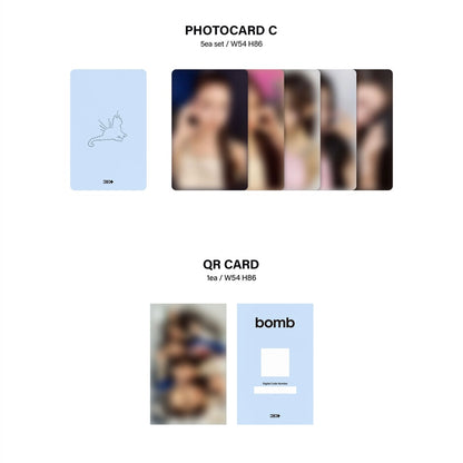 ILLIT - 3RD MINI ALBUM [BOMB] (WEVERSE ALBUMS VER.) - LightUpK