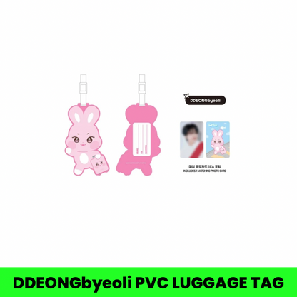 (PRÉCOMMANDE) ATEEZ - ANITEEZ IN THE CALLING - ÉTIQUETTE DE BAGAGE PVC (8 VERSIONS)