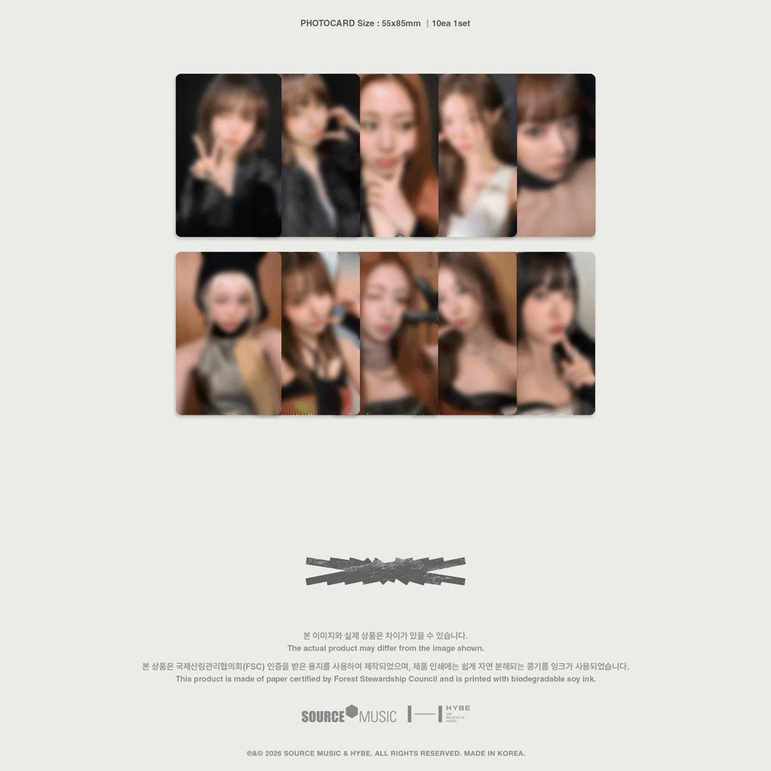 (PRE-ORDER) LE SSERAFIM - FILM PHOTOBOOK : DEAR, FEARNOT - LightUpK