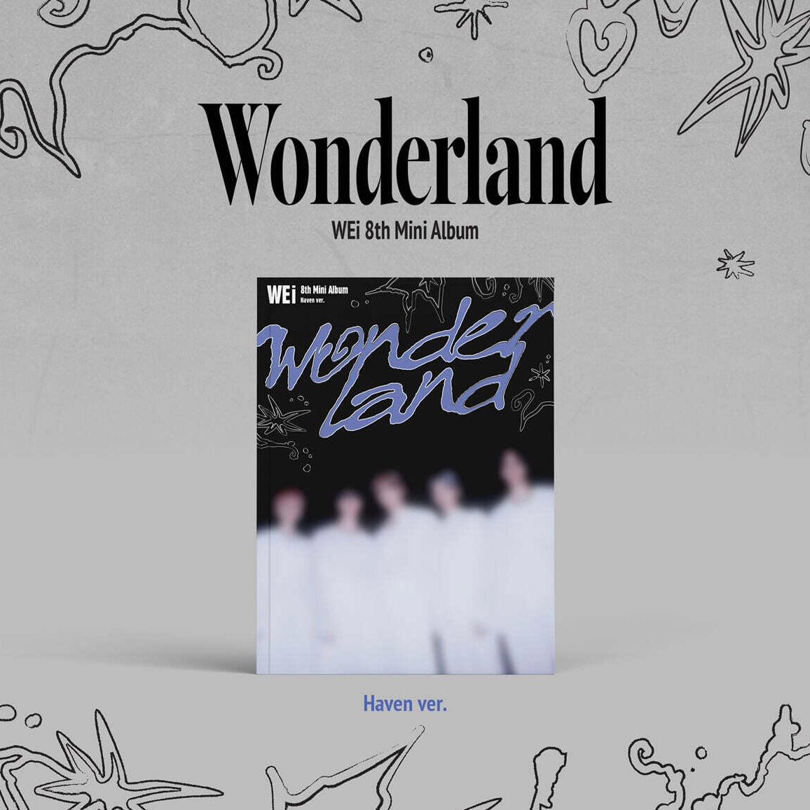 (PRE-ORDER) WEI - 8TH EP ALBUM [WONDERLAND] (2 VERSIONS) RANDOM - LightUpK