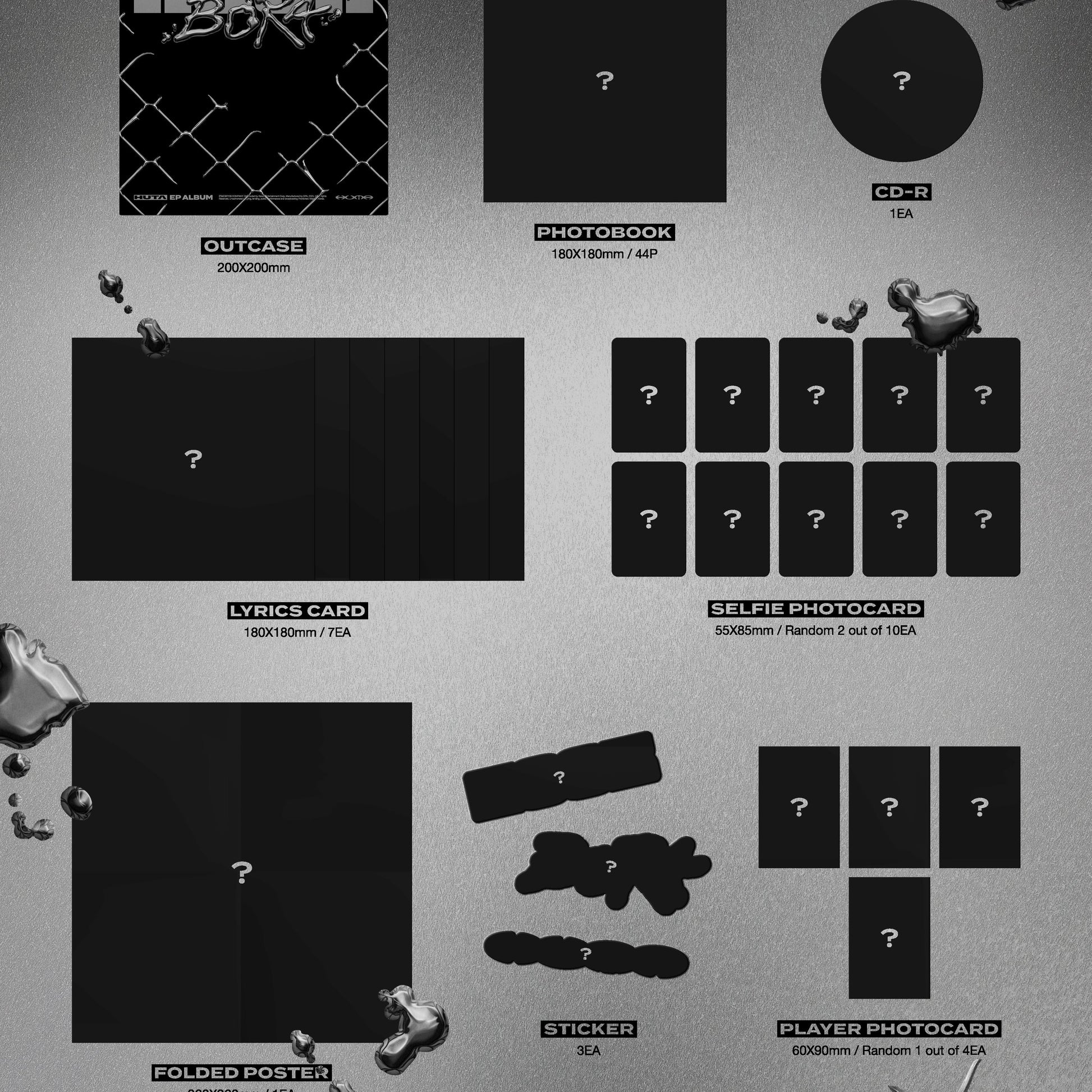 LEE MIN HYUK (HUTA) - EP ALBUM [HOOK] - LightUpK