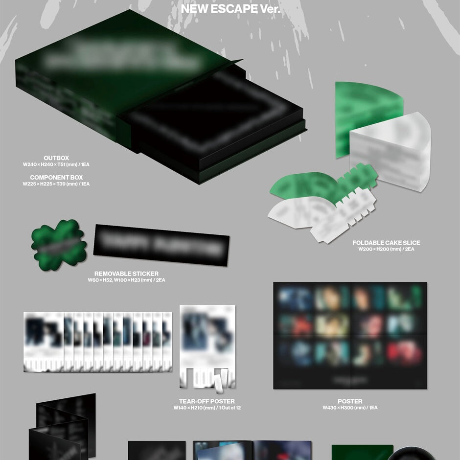 (PRE-ORDER) SEVENTEEN - 5TH ALBUM [HAPPY BURSTDAY] (3 VERSIONS) RANDOM - LightUpK