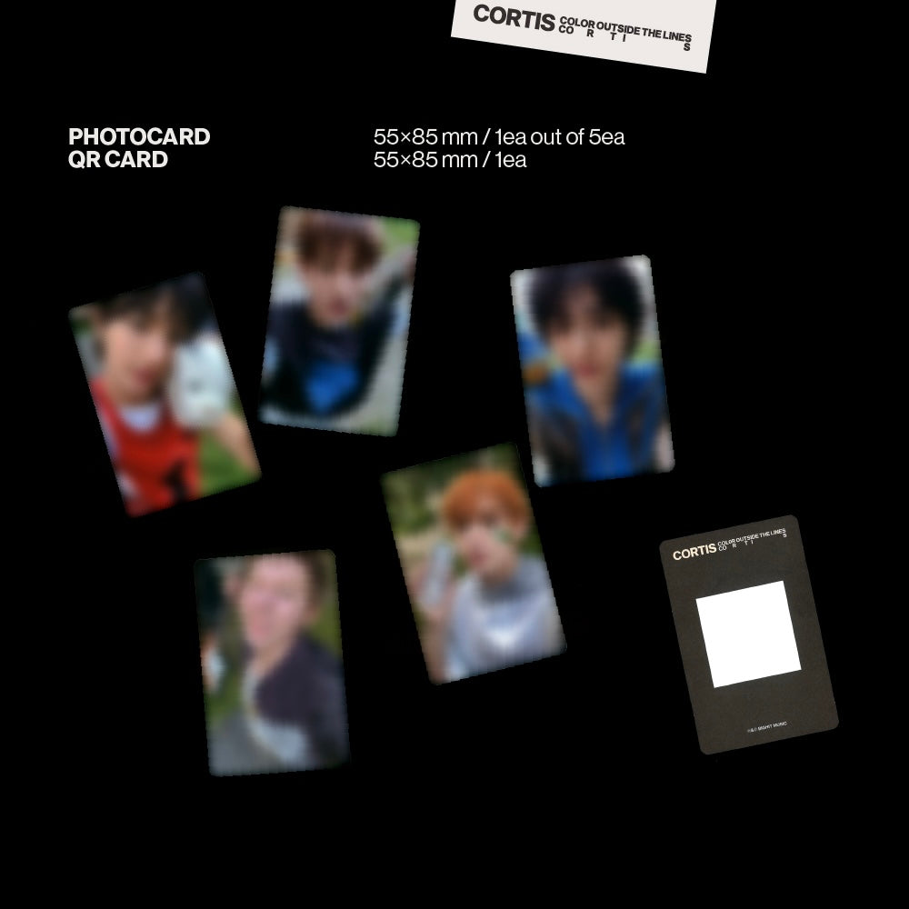 (PRE-ORDER) CORTIS - THE 1ST EP [COLOR OUTSIDE THE LINES] (WEVERSE ALBUMS VER.) (2 VERSIONS) RANDOM - LightUpK