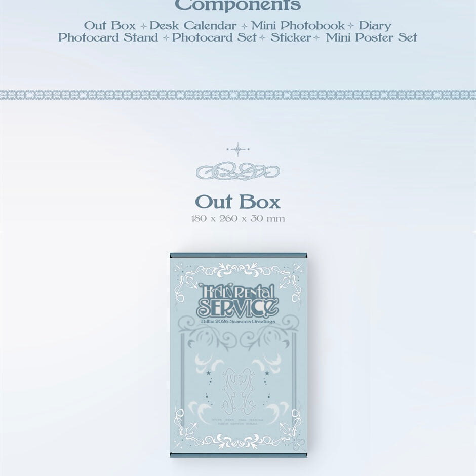 BILLLIE - 2026 SEASON'S GREETINGS [HALO RENTAL SERVICE] - LightUpK