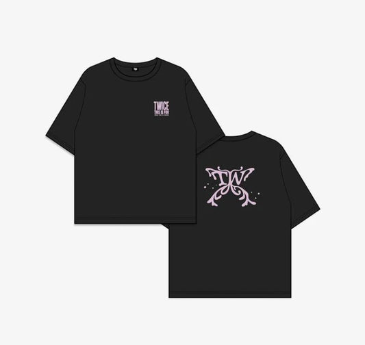 (PRE-ORDER) TWICE - TWICE <THIS IS FOR> WORLD TOUR IN INCHEON MD - T-SHIRT (2 SIZES) - LightUpK