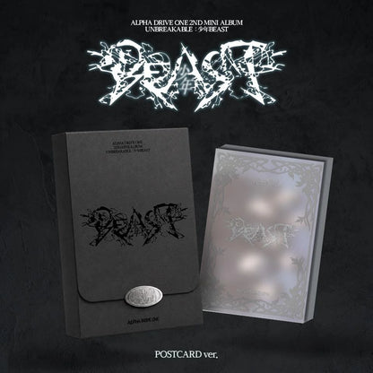 (PRE-ORDER) ALPHA DRIVE ONE - 2ND MINI ALBUM [UNBREAKABLE : #BEAST] POSTCARD VER.
