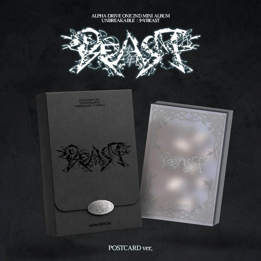 ALPHA DRIVE ONE - 2ND MINI ALBUM [UNBREAKABLE : #BEAST] POSTCARD VER.