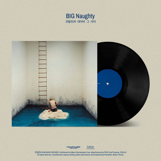 (PRE-ORDER) BIG NAUGHTY - EP [BETWEEN COBALT AND NAVY] (LP) - LightUpK