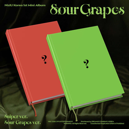 (PRE-ORDER) NIZIU - 1ST MINI ALBUM [SOUR GRAPES] (2 VERSIONS) RANDOM