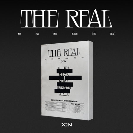 X:IN - 2ND MINI ALBUM [THE REAL] - LightUpK