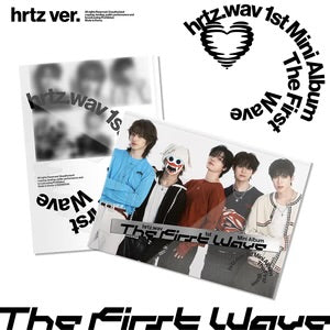HRTZ.WAV - 1ST MINI ALBUM [THE FIRST WAVE] (2 VERSIONS) - LightUpK