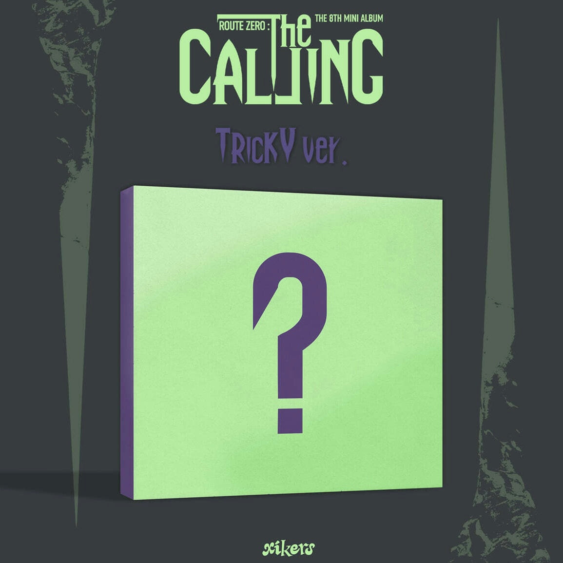 (PRE-ORDER) XIKERS - 8TH MINI ALBUM [ROUTE ZERO : THE CALLING] (2 VERSIONS) RANDOM