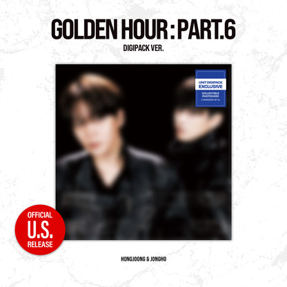 (PRE-ORDER) [hello82] [82EVENT EXCLUSIVE] ATEEZ - GOLDEN HOUR : PART.6 (DIGIPACK UNIT VER.) (4 VERSIONS) RANDOM