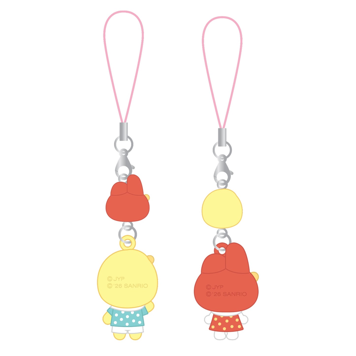 (PRE-ORDER) STRAY KIDS - MINI FIGURE COUPLE KEYRING - SKZOO X SANRIO CHARACTERS (8 VERSIONS)