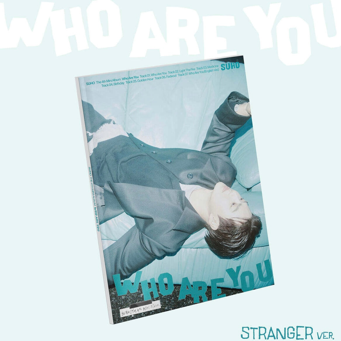 SUHO - 4TH MINI ALBUM [WHO ARE YOU] (STRANGER VER.) - LightUpK