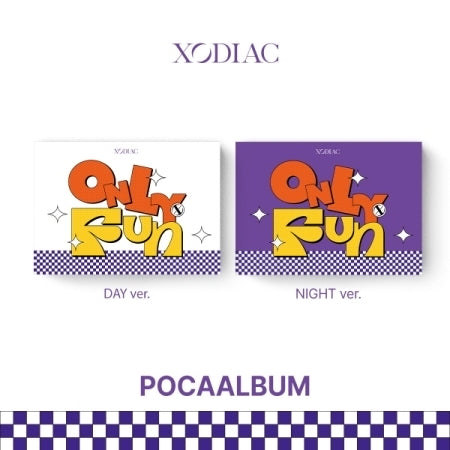 XODIAC - 1ST SINGLE ALBUM [ONLY FUN] POCA ALBUM (2 VERSIONS) - LightUpK