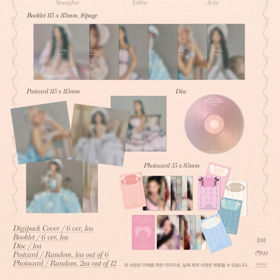 OH MY GIRL - 10TH MINI ALBUM [DREAMY RESONANCE] (6 VERSIONS)