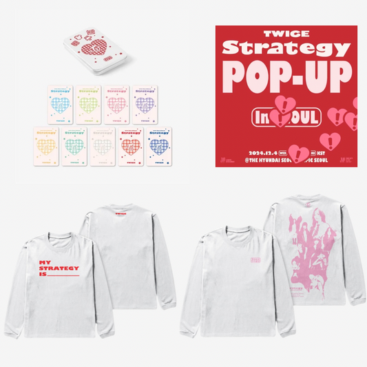 (PRE-ORDER) TWICE - STRATEGY POP-UP In SEOUL