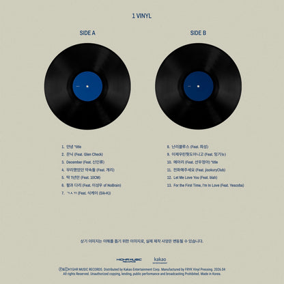 (PRE-ORDER) BIG NAUGHTY - EP [BETWEEN COBALT AND NAVY] (LP) - LightUpK