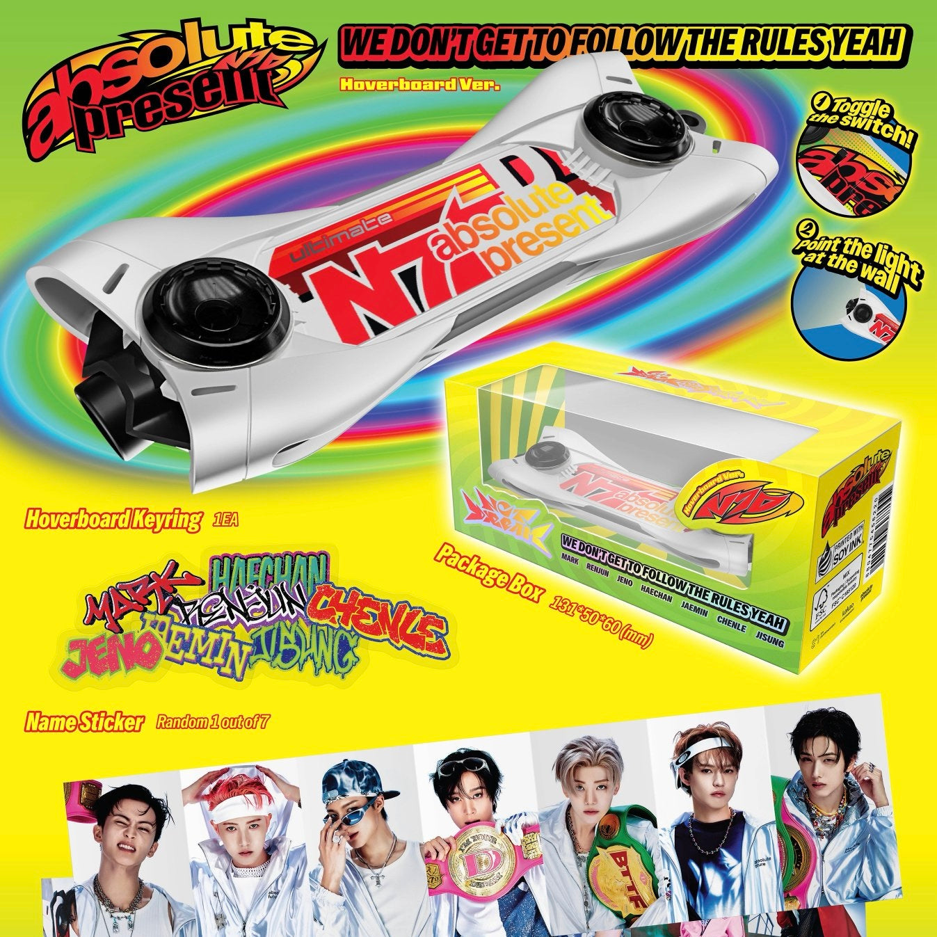 NCT DREAM - [GO BACK TO THE FUTURE] (HOVERBOARD VER.) - LightUpK