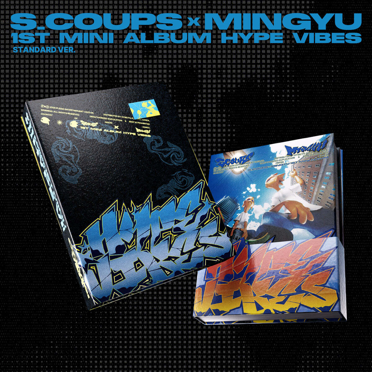 (PRE-ORDER) S.COUPSXMINGYU (SEVENTEEN) - 1ST MINI ALBUM [HYPE VIBES] (2 VERSIONS) RANDOM - LightUpK