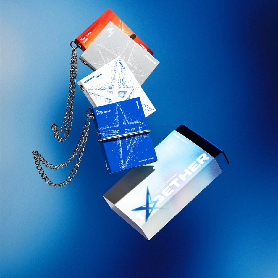 TOMORROW X TOGETHER (TXT) - THE STAR CHAPTER: TOGETHER (MINI BOOK KEYRING VER.) (4 VERSIONS) RANDOM - LightUpK