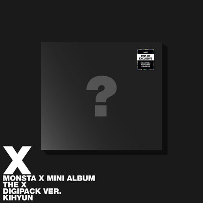 (PRE-ORDER) [HELLO82] [POP-UP EXCLUSIVE] MONSTA X - THE X (DIGIPACK) (6 VERSIONS) - LightUpK