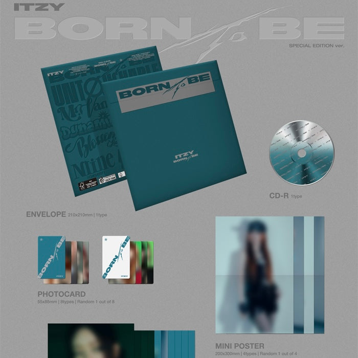 ITZY - BORN TO BE (SPECIAL EDITION) (MR. VAMPIRE VER.)