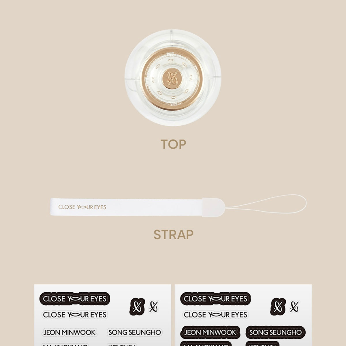 (PRE-ORDER) CLOSE YOUR EYES - OFFICIAL LIGHTSTICK - LightUpK