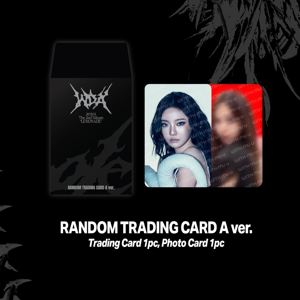 (PRE-ORDER) AESPA - RANDOM TRADING CARD / 2026 aespa WEEK - MAKE IT LEMONADE OFFICIAL MD (2 VERSIONS)