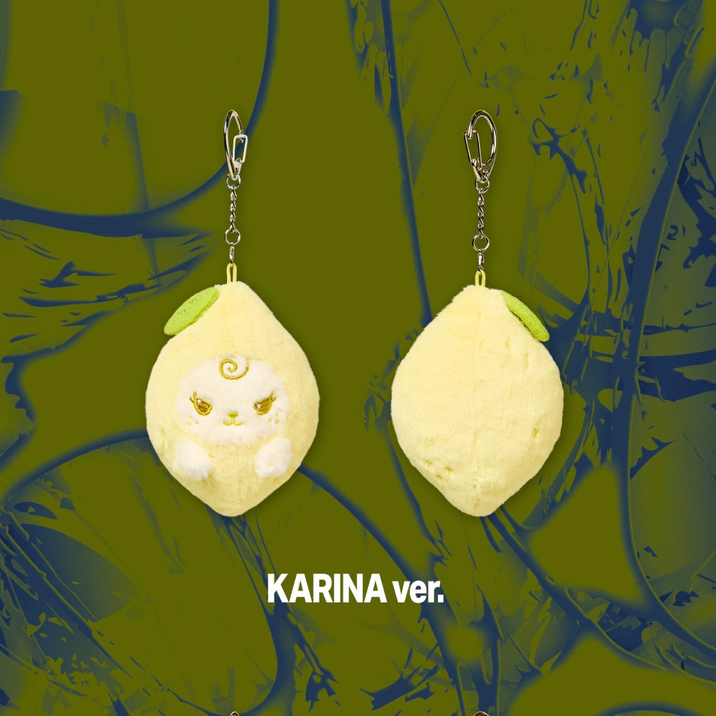 (PRE-ORDER) AESPA - DOLL KEYRING (LEMONADE ver.) / 2026 aespa WEEK - MAKE IT LEMONADE OFFICIAL MD (4 VERSIONS)