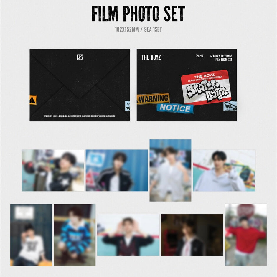 (PRE-ORDER) THE BOYZ - THE BOYZ : SKATER BOYZ (2026) SEASON'S GREETINGS