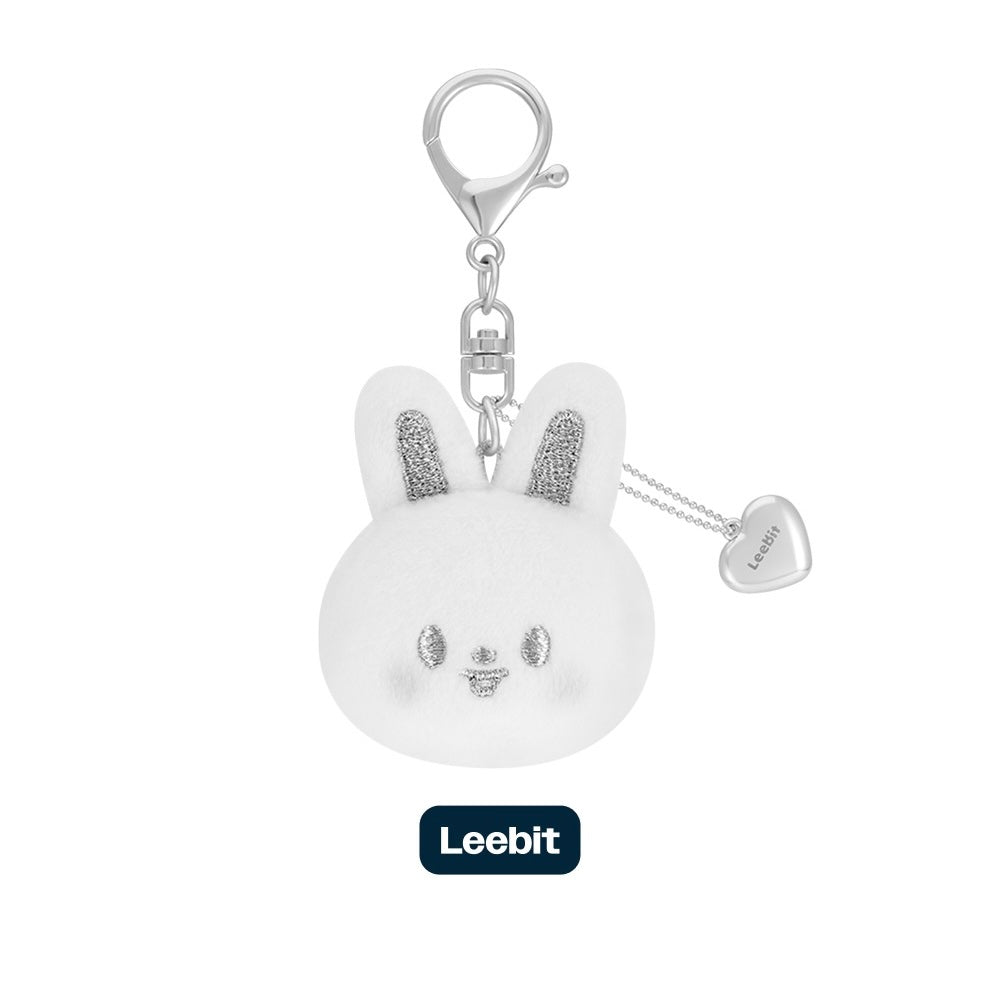 (PRE-ORDER) STRAY KIDS - DOMINATE : CELEBRATE POP-UP STORE MD - SKZOO FACE KEYRING SILVER VER. (8 VERSIONS) - LightUpK