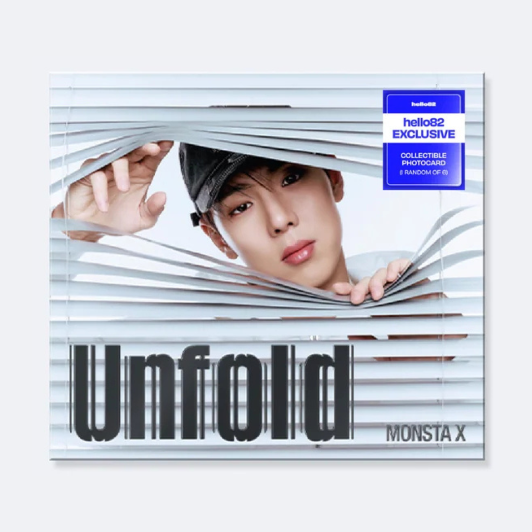 (PRE-ORDER) [HELLO82] [POP-UP EXCLUSIVE] MONSTA X - UNFOLD (DIGIPAK VER.) (6 VERSIONS) RANDOM - LightUpK