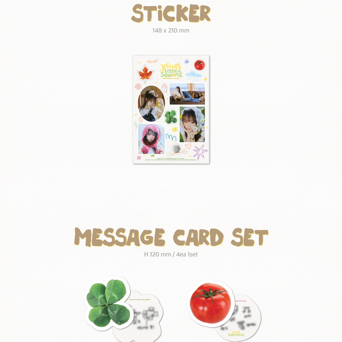 (PRE-ORDER) YENA - 2025 SEASON'S GREETINGS [CHECK-IN WITH YENA HOTEL]