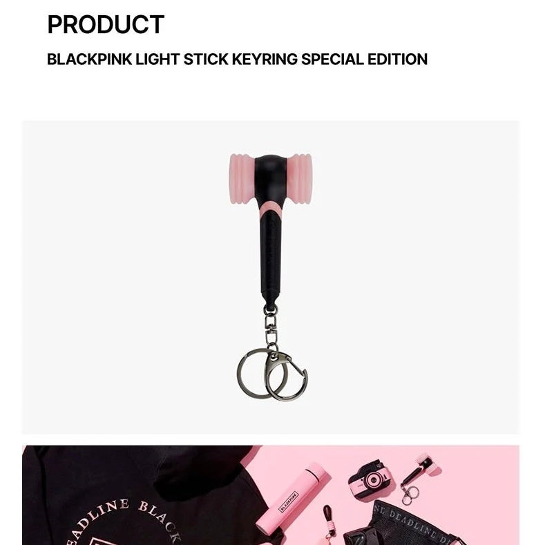 BLACKPINK - OFFICIAL LIGHTSTICK KEYRING SPECIAL EDITION - LightUpK