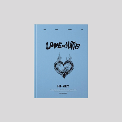 H1-KEY - 3RD MINI ALBUM [LOVE OR HATE] (2 VERSIONS)