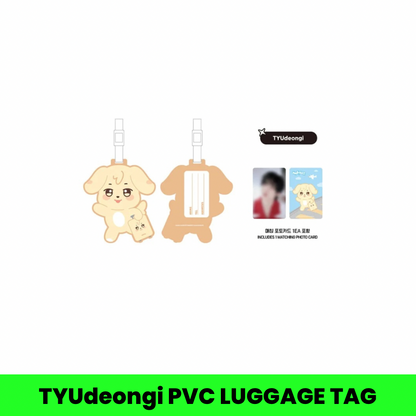 (PRÉCOMMANDE) ATEEZ - ANITEEZ IN THE CALLING - ÉTIQUETTE DE BAGAGE PVC (8 VERSIONS)