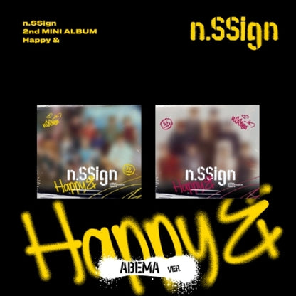 N.SSIGN - 2ÈME MINI ALBUM [HAPPY &amp;] (ABEMA VER.) (2 VERSIONS)