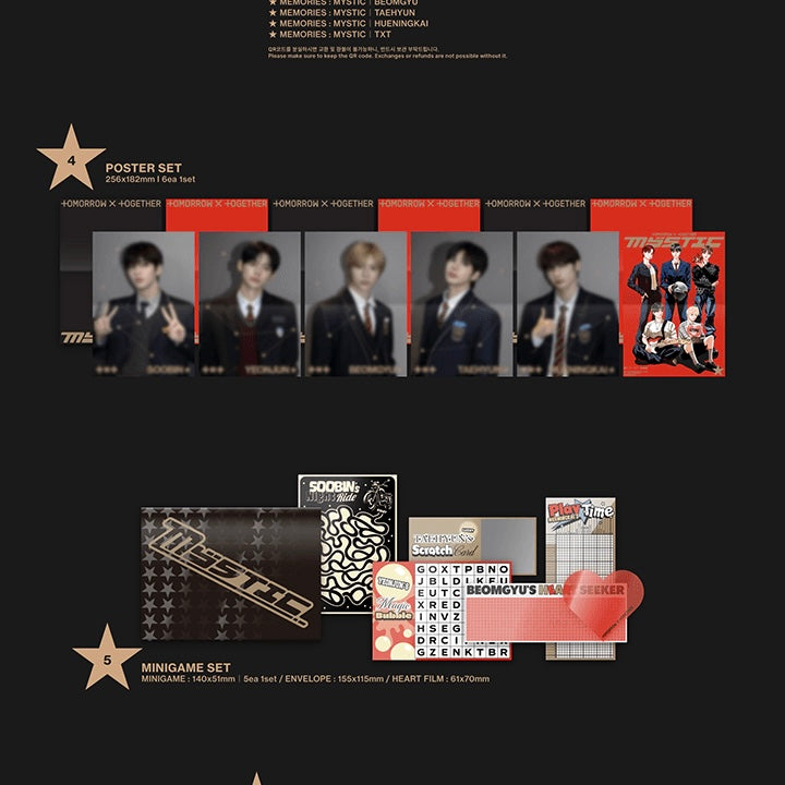 TOMORROW X TOGETHER (TXT) - MEMORIES : MYSTIC - LightUpK