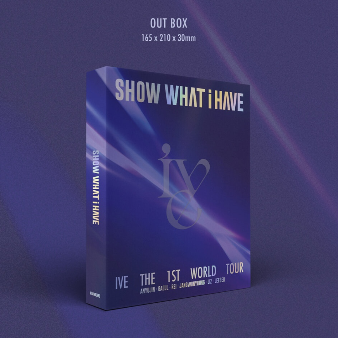 IVE - THE 1ST WORLD TOUR [SHOW WHAT I HAVE] BLU-RAY