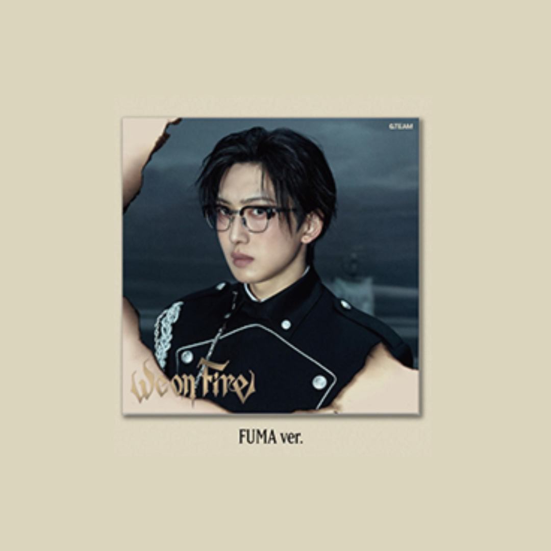 (PRE-ORDER) &TEAM - 3RD EP [WE ON FIRE] SOLO EDITION (9 VERSIONS) RANDOM - LightUpK