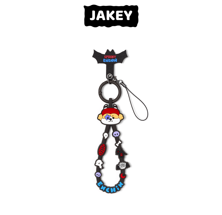 (PRE-ORDER) ENHYPEN - SPOOKY ENCHIN OFFICIAL MD - BAND KEYRING (6 VERSIONS)