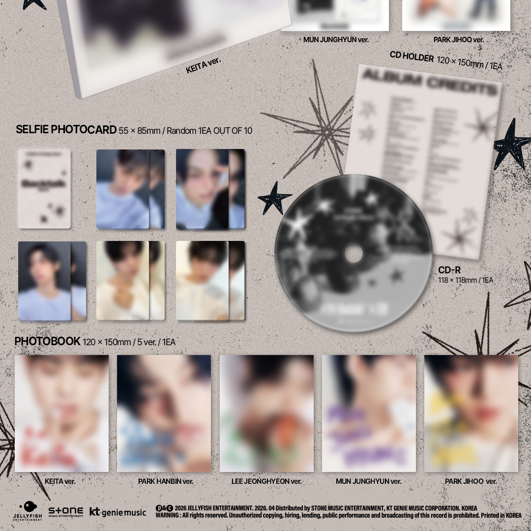 (PRE-ORDER) EVNNE - 1ST SINGLE ALBUM [BACKTALK] DIGIPACK VER. (5 VERSIONS) RANDOM - LightUpK