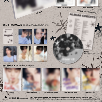 (PRE-ORDER) EVNNE - 1ST SINGLE ALBUM [BACKTALK] DIGIPACK VER. (5 VERSIONS) RANDOM - LightUpK